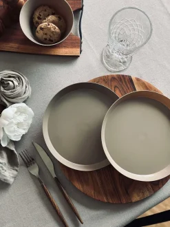VIAMAJA Skåle Og Tallerkener|Camping Og Picnic<Tallerken Norma 20cm - Mocca 2stk.