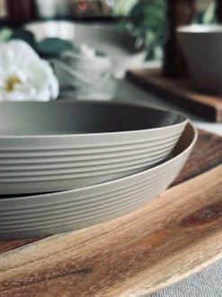 VIAMAJA Skåle Og Tallerkener|Camping Og Picnic<Tallerken Norma 20cm - Mocca 2stk.