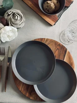 VIAMAJA Skåle Og Tallerkener|Camping Og Picnic<Tallerken Norma 20cm - Stone grey 2stk.