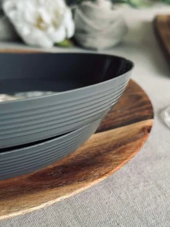 VIAMAJA Skåle Og Tallerkener|Camping Og Picnic<Tallerken Norma 20cm - Stone grey 2stk.