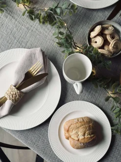 VIAMAJA Porcelæn Og Stentøj|Skåle Og Tallerkener<Tallerken Riflet
