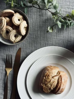 VIAMAJA Porcelæn Og Stentøj|Skåle Og Tallerkener<Tallerken Riflet