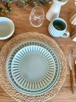 VIAMAJA Porcelæn Og Stentøj|Skåle Og Tallerkener<Tallerken VIGA Mint - Flere størrelser