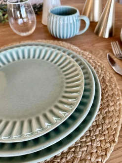 VIAMAJA Porcelæn Og Stentøj|Skåle Og Tallerkener<Tallerken VIGA Mint - Flere størrelser