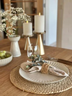 VIAMAJA Porcelæn Og Stentøj|Skåle Og Tallerkener<Tallerken VIGA Sand - Flere størrelser