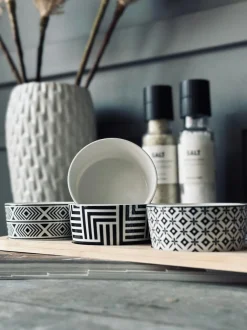 VIAMAJA Porcelæn Og Stentøj|Skåle Og Tallerkener<Tapas bakke - Firkantet - m. 4 skåle