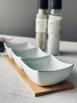 VIAMAJA Porcelæn Og Stentøj|Skåle Og Tallerkener<Tapas sæt med 3 dele