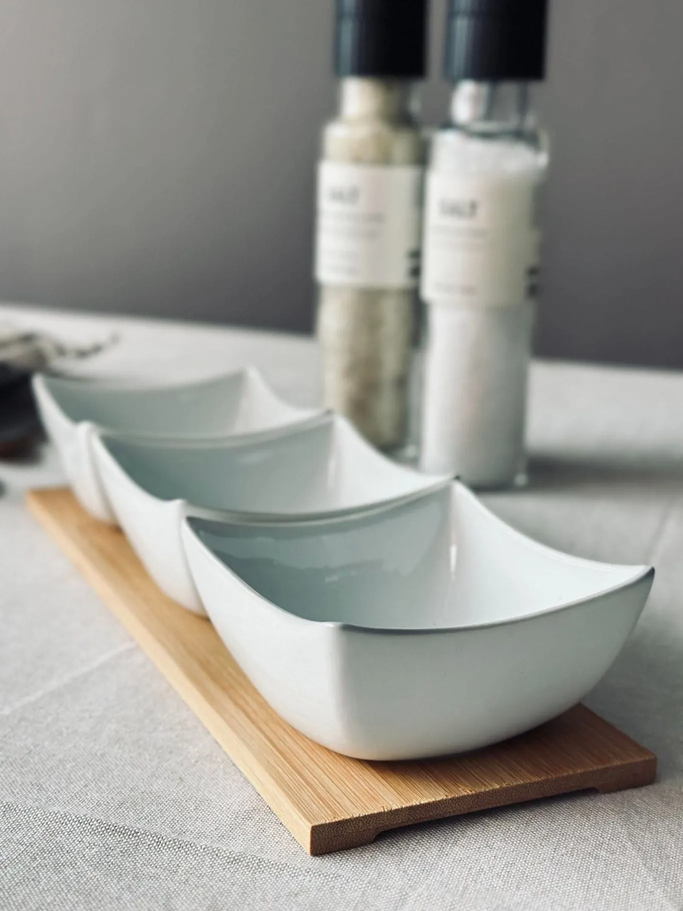 VIAMAJA Porcelæn Og Stentøj|Skåle Og Tallerkener<Tapas sæt med 3 dele