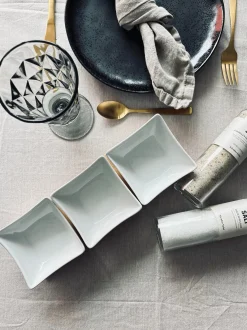 VIAMAJA Porcelæn Og Stentøj|Skåle Og Tallerkener<Tapas sæt med 3 dele