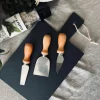 VIAMAJA Skærebrætter|Alt Til Tapas<Tapas sæt med 3 knive og bræt i skiffer
