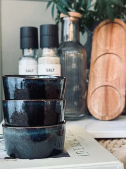 VIAMAJA Porcelæn Og Stentøj|Skåle Og Tallerkener<Tapas sæt med 3 skåle og fad - Stone mix