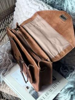 VIAMAJA Computertasker|Cross Body<Taske Hallie – Cognac