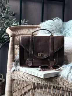 VIAMAJA Computertasker|Cross Body<Taske Hallie – Wood