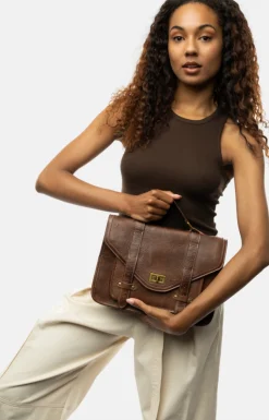 VIAMAJA Computertasker|Cross Body<Taske Hallie – Wood