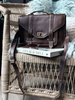 VIAMAJA Computertasker|Cross Body<Taske Hallie – Wood