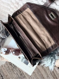 VIAMAJA Computertasker|Cross Body<Taske Hallie – Wood