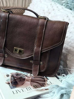 VIAMAJA Computertasker|Cross Body<Taske Hallie – Wood