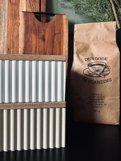 VIAMAJA Kaffe Og Te Tilbehør<Tebox med skrift – Nordic wood