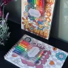 VIAMAJA Mini Maja<Tegneblok m. Gelpens - Color mix