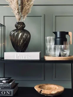 VIAMAJA Krus, Kopper Og Glas<Termoglas med riller - 4stk
