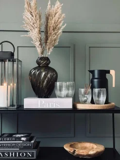 VIAMAJA Krus, Kopper Og Glas<Termoglas med riller - 4stk