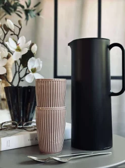 VIAMAJA Kander Og Karafler|Kaffe Og Te Tilbehør<Termokande med trykknap funktion - 1 liter