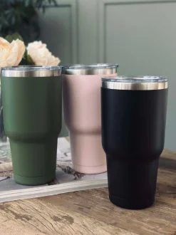 VIAMAJA Krus, Kopper Og Glas<To-Go Termokop - Rosa