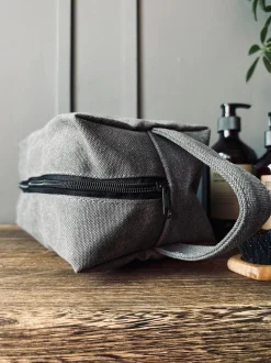 VIAMAJA Kanvas Tasker|Toilettasker<Toilettaske - Kanvas koks
