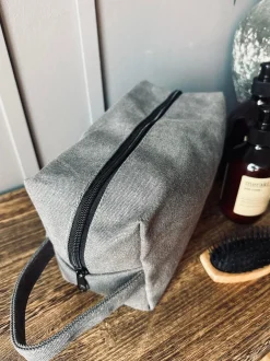 VIAMAJA Kanvas Tasker|Toilettasker<Toilettaske - Kanvas koks