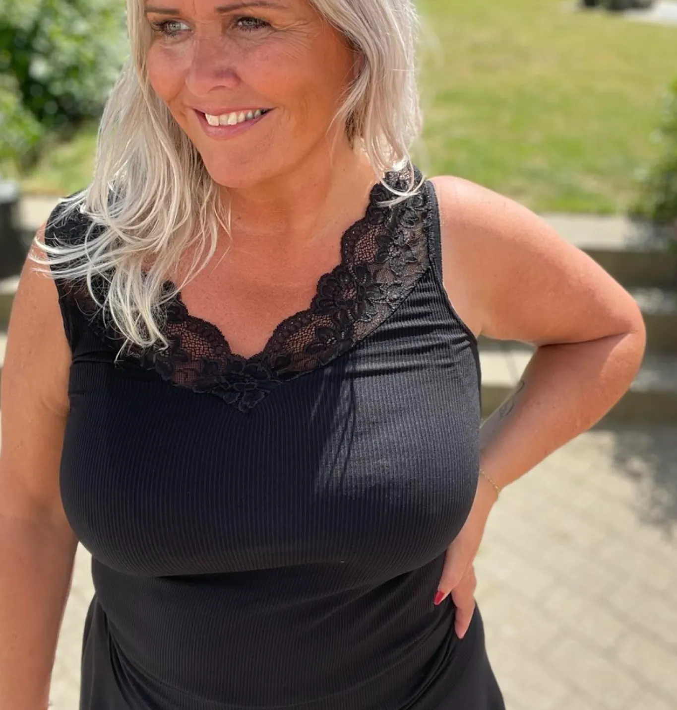 VIAMAJA Toppe|Toppe<Top Belen mikrofiber - Black