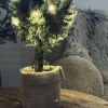 VIAMAJA Lys Og Led|Jul<Træ med Lyskæde - 36cm.