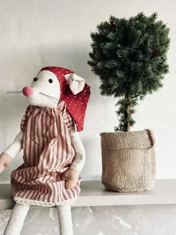 VIAMAJA Lys Og Led|Jul<Træ med Lyskæde - 36cm.