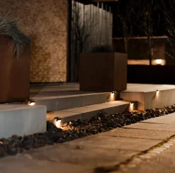 VIAMAJA Lys Og Led|Udendørs Led<Trappelys med solar - 4 stk.