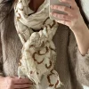 VIAMAJA Tørklæder<Tørklæde Medina - beige / gold