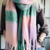 VIAMAJA Tørklæder<Tørklæde Ninna - Rosa / green