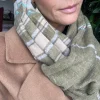 VIAMAJA Tørklæder<Tørklæde Sasha - Army Grøn Strib