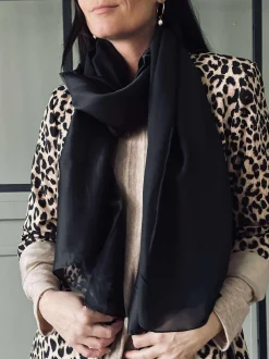 VIAMAJA Tørklæder<Tørklæde Silky Black