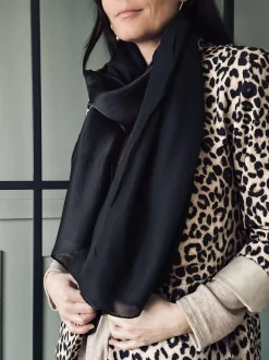 VIAMAJA Tørklæder<Tørklæde Silky Black