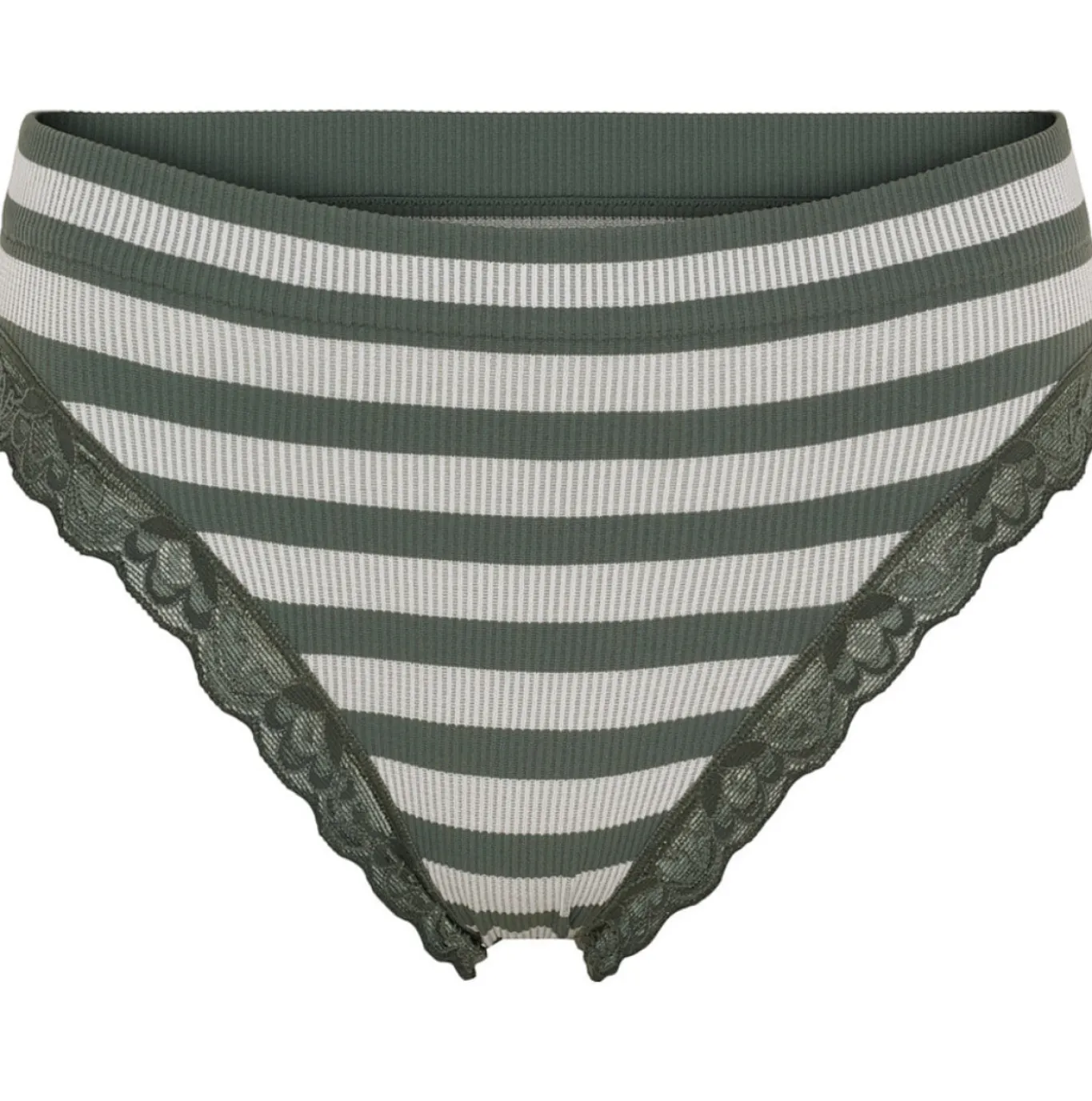 VIAMAJA Trusser<Trusser ISA stripe rib - Oliven