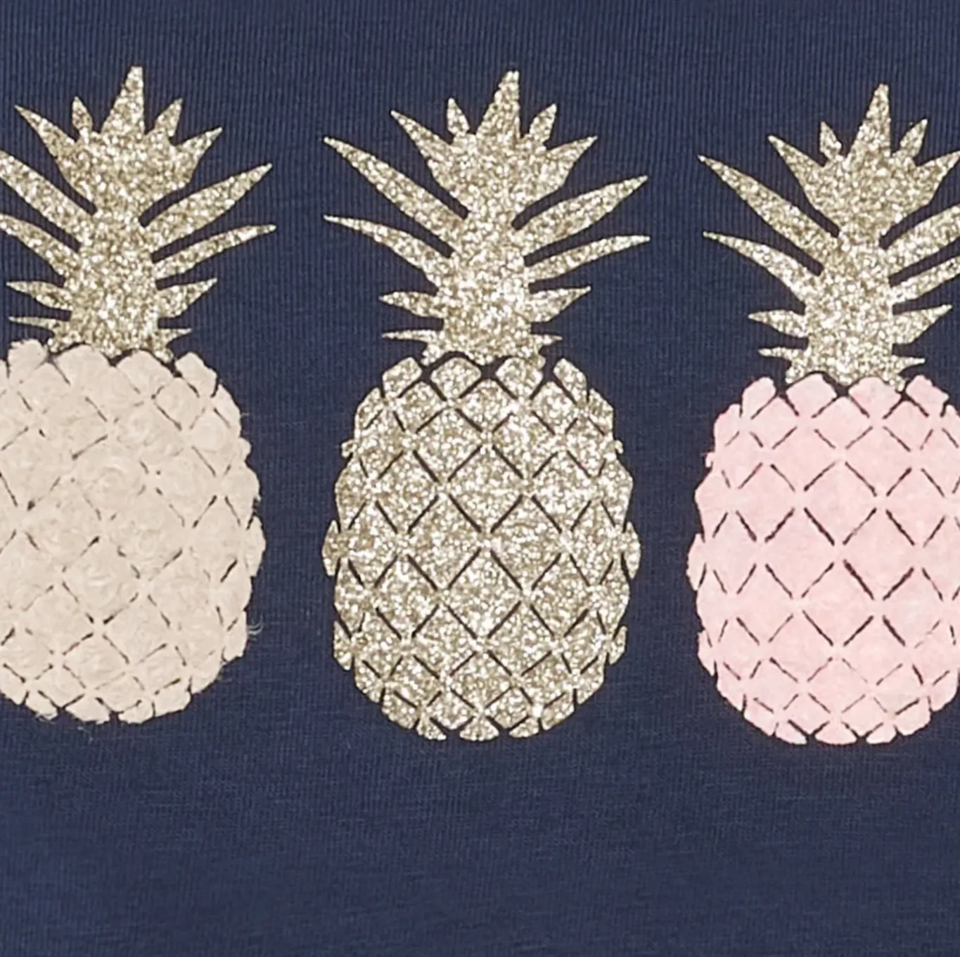 VIAMAJA T-Shirts<T-shirt - Blue Ananas