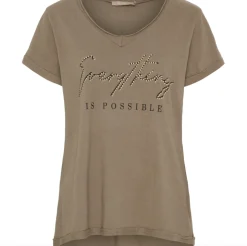 VIAMAJA T-Shirts<T-shirt Lillian - Fango