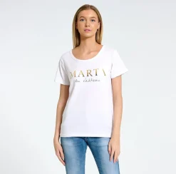 VIAMAJA T-Shirts<T-shirt Marta White
