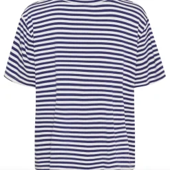 VIAMAJA T-Shirts<T-shirt Navy strib