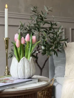 VIAMAJA Blomster|Interiør<Tulipan i potte - Rosa