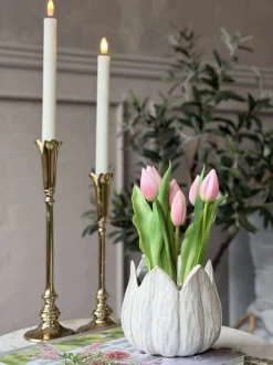 VIAMAJA Blomster|Interiør<Tulipan i potte - Rosa