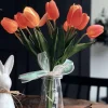 VIAMAJA Blomster|Påske<Tulipaner med lys - Rød
