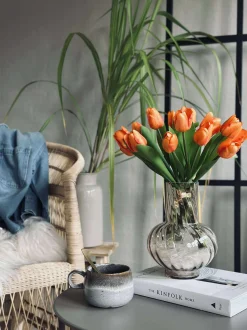 VIAMAJA Blomster|Påske<Tulipaner Silke look– Flere farver