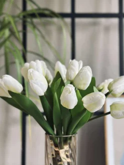 VIAMAJA Blomster|Påske<Tulipaner Silke look– Flere farver