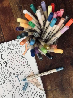 VIAMAJA Tegneartikler|Art Therapy<Tusser - Akryl Twinmarkers 36 stk.