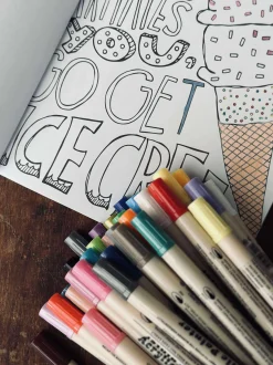 VIAMAJA Tegneartikler|Art Therapy<Tusser - Akryl Twinmarkers 36 stk.